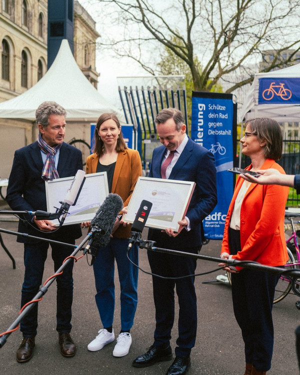 Präsentation Zertifikat Fahrradfreundliciher Arbeitgeber