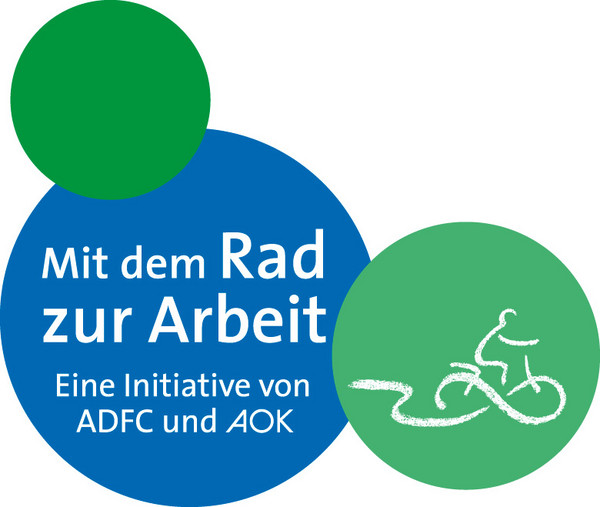 Mit dem Rad zur Arbeit Logo